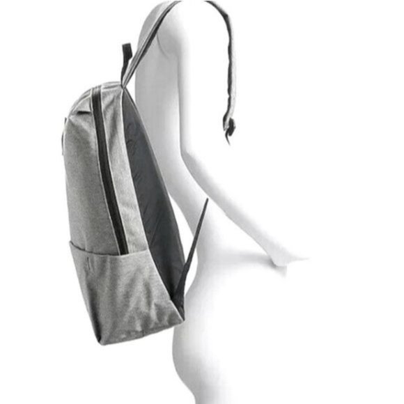 DSW Gray Logoed Men Women Unisex Custom Backpack 16.5 in x 10.5 in x 6 in - Picture 7 of 12